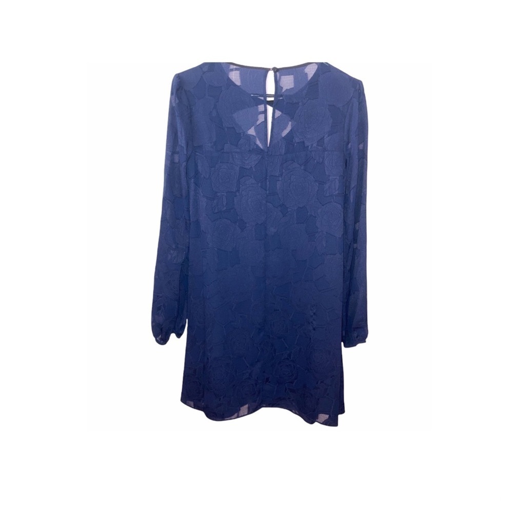 BCBG Navy Blue Long Sleeves Mini Dress Brand New XSmall-Small BNWT